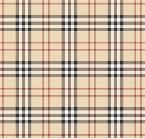 burberry check.